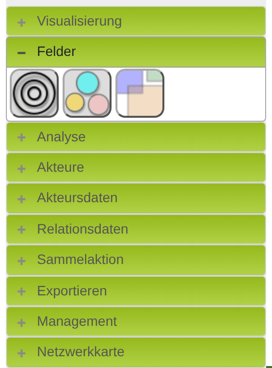 Abschnitt Felder