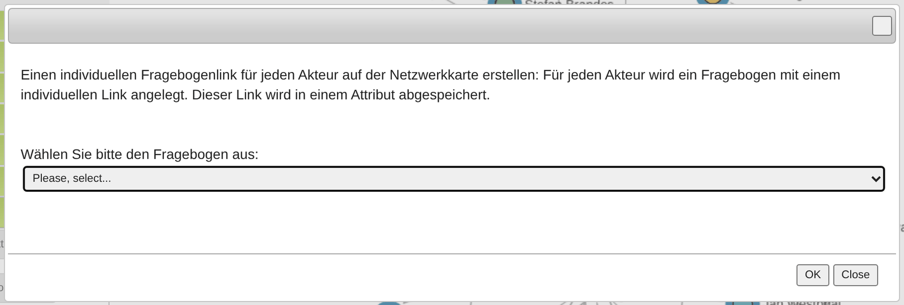 Individuelle Links Individuelle Fragebogenlinks erzeugen