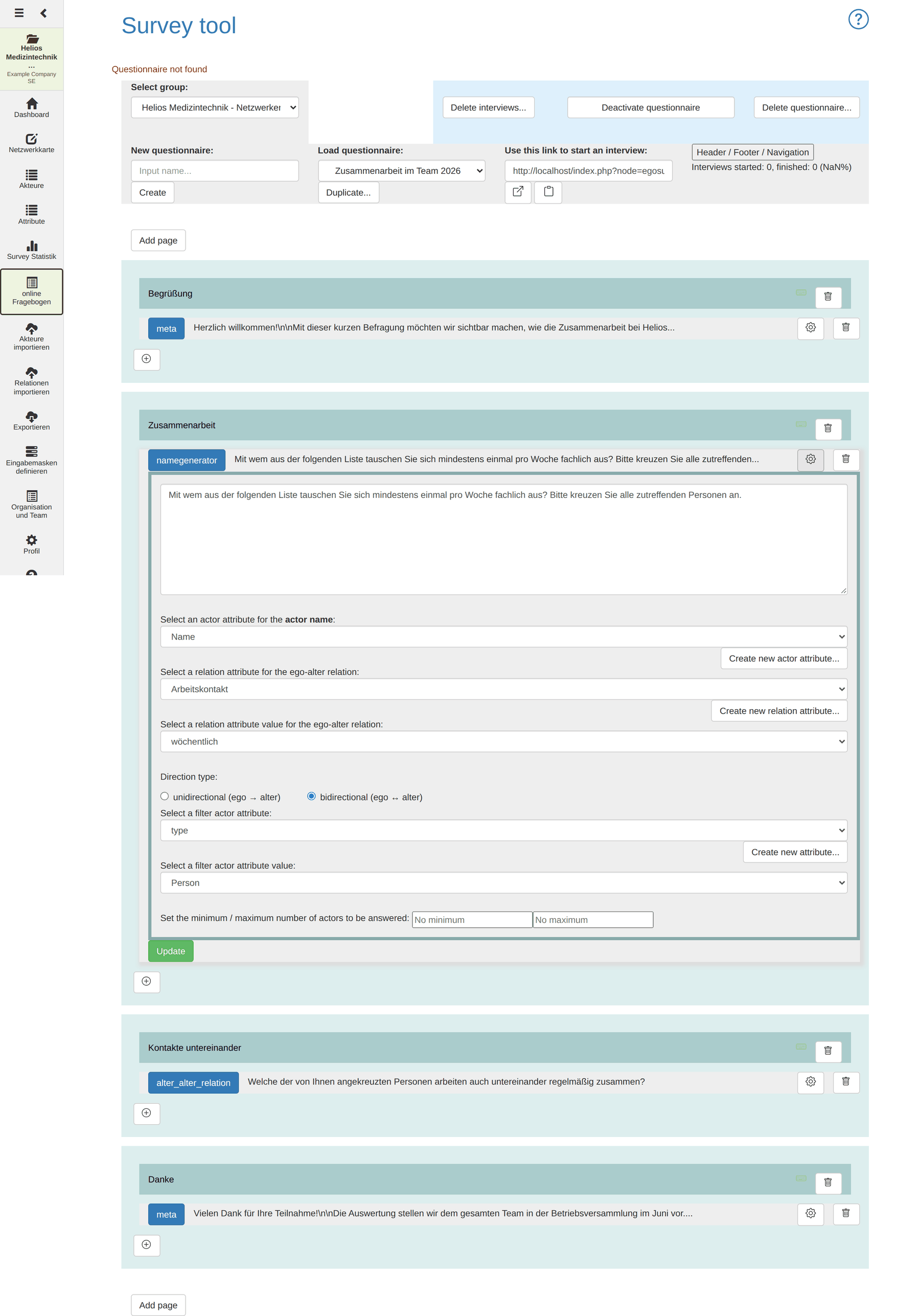 Namensgenerator konfigurieren Konfiguration des Namensgenerators