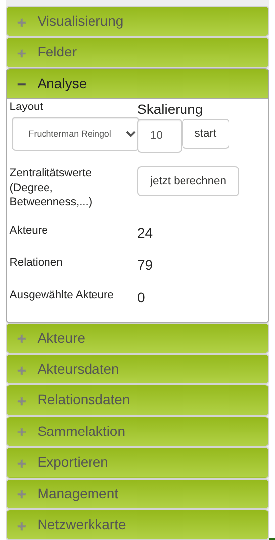 Layout-Einstellungen
